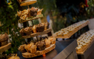 dessert tijdens BBQ catering