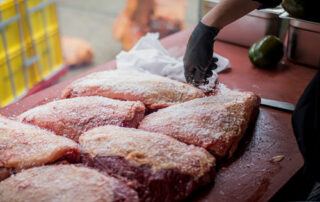 picanha tijdens BBQ catering